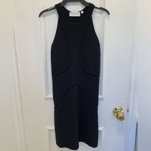 A.L.C. Black bodycon sleeveless mini dress. Size Medium